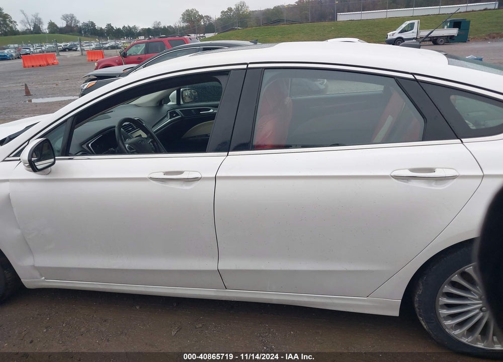 2016 FORD FUSION TITANIUM VIN: 3FA6P0D92GR238530