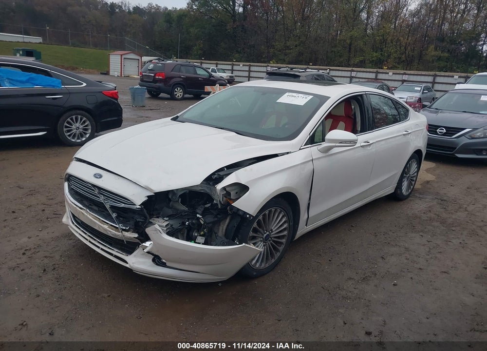 2016 FORD FUSION TITANIUM VIN: 3FA6P0D92GR238530