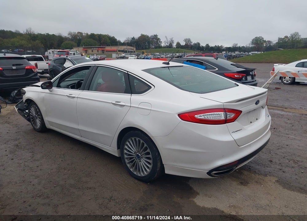 2016 FORD FUSION TITANIUM VIN: 3FA6P0D92GR238530