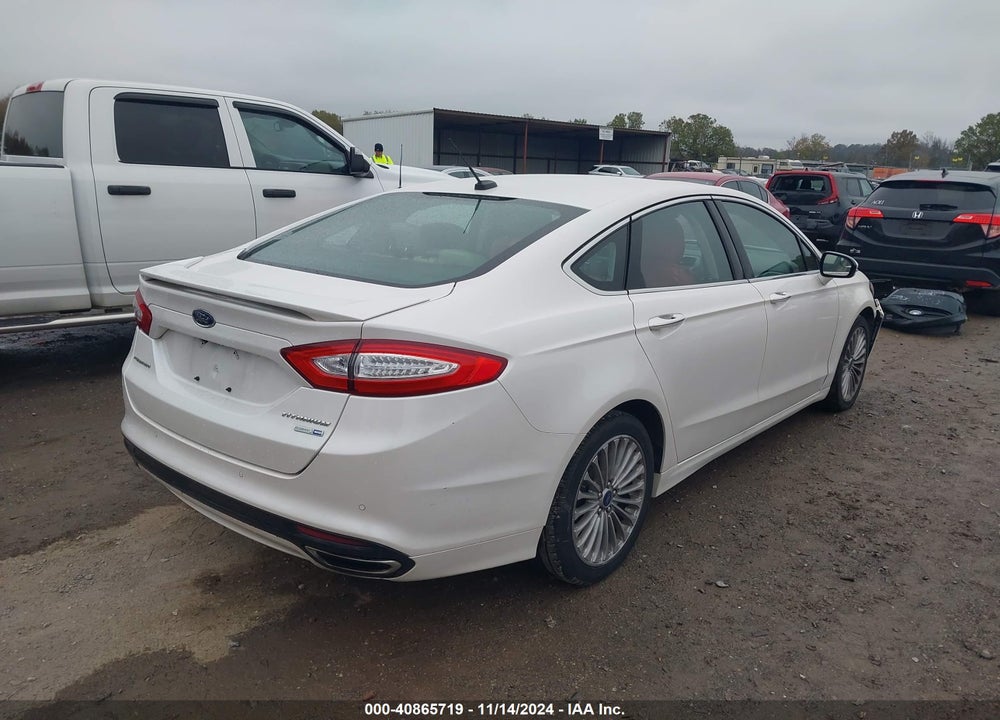 2016 FORD FUSION TITANIUM VIN: 3FA6P0D92GR238530
