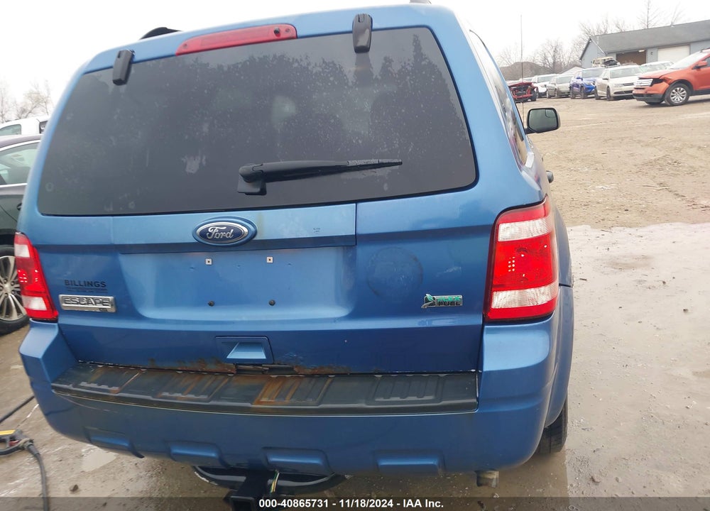 2010 FORD ESCAPE XLT VIN: 1FMCU0DG5AKB40281