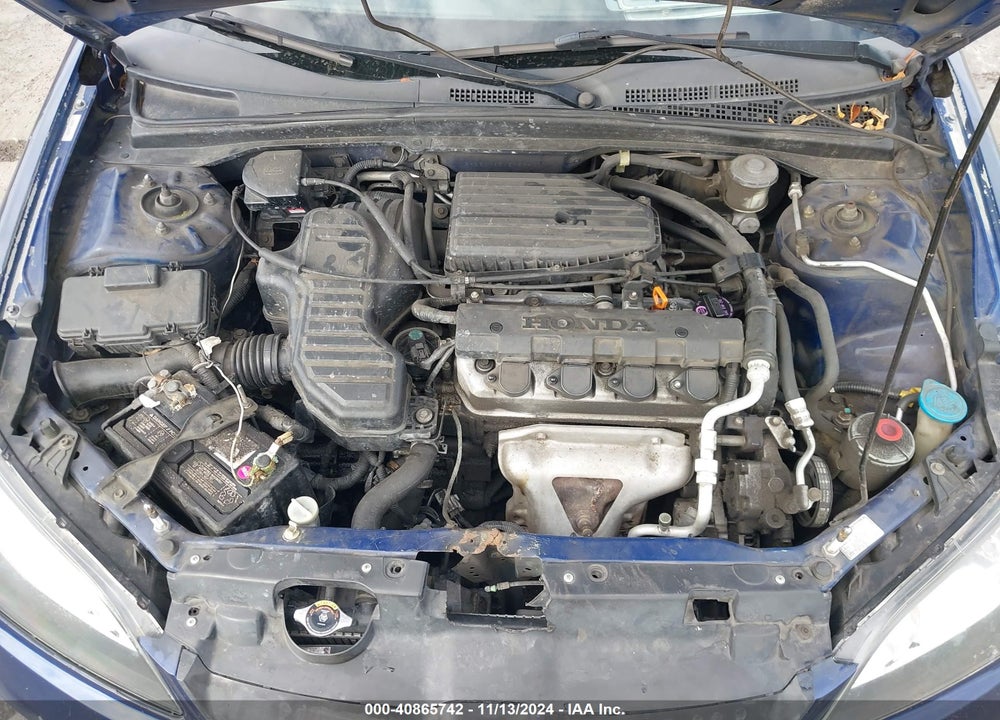 2005 HONDA CIVIC LX VIN: 2HGES165X5H599177