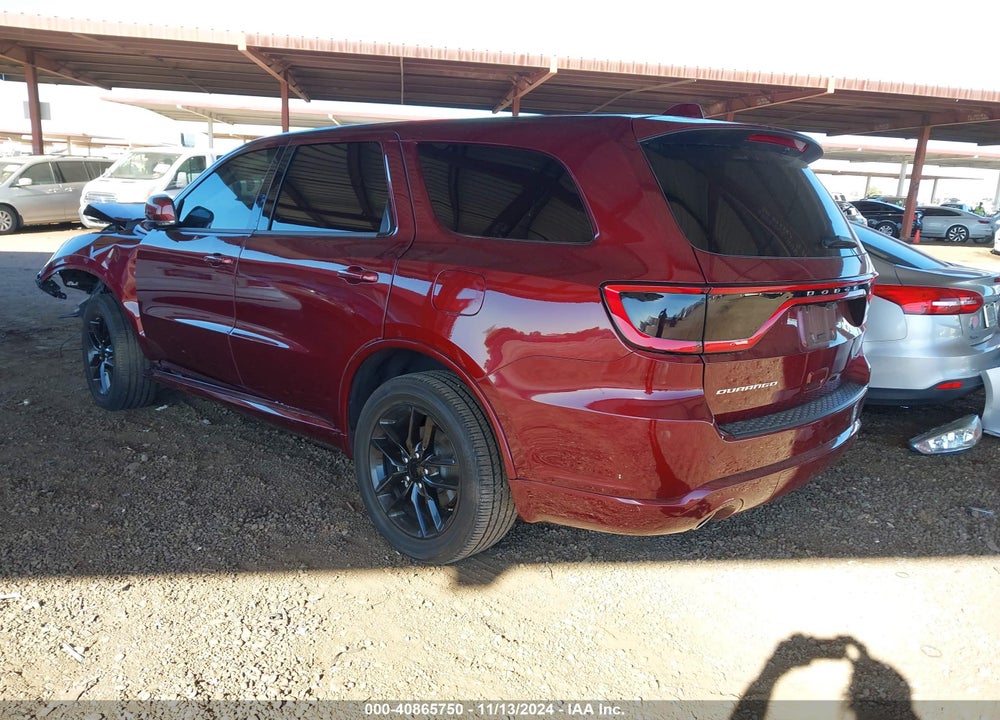 2021 DODGE DURANGO GT PLUS RWD VIN: 1C4RDHDG7MC804186