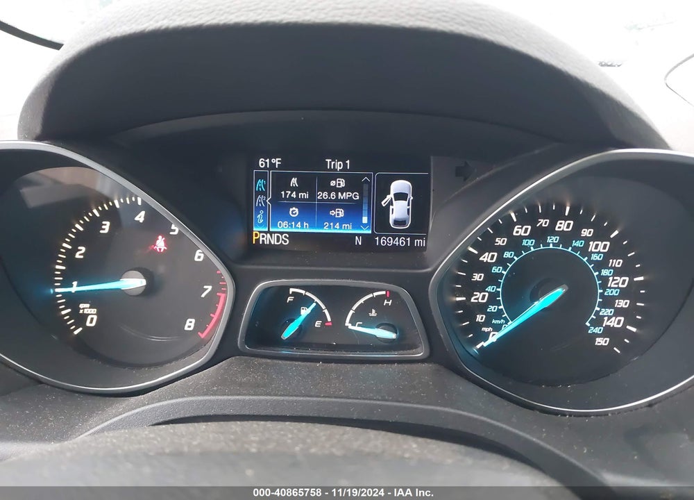 2013 FORD ESCAPE SEL VIN: 1FMCU0HX1DUA84732
