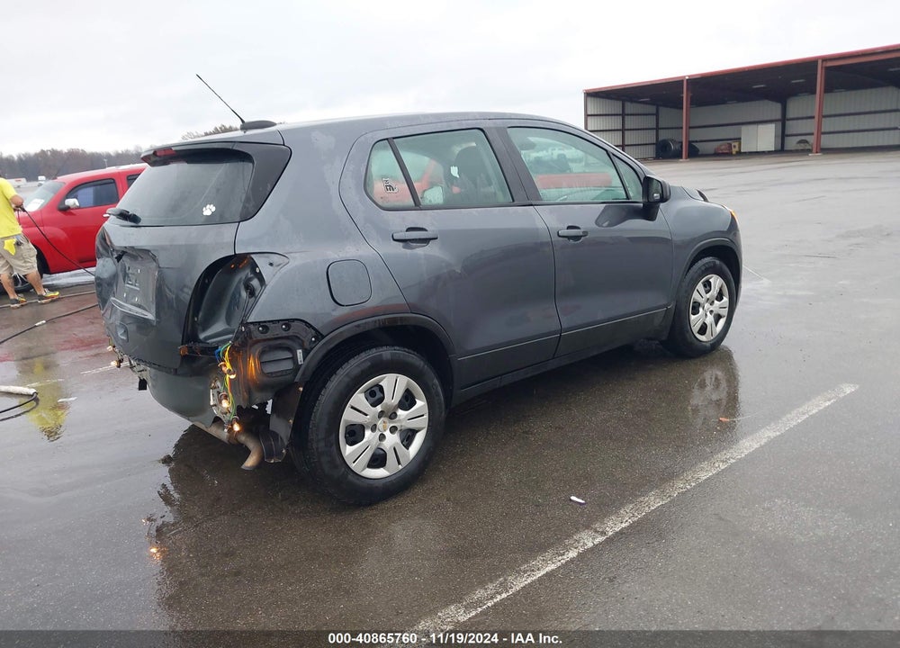 2016 CHEVROLET TRAX 1LS VIN: 3GNCJKSB3GL236604
