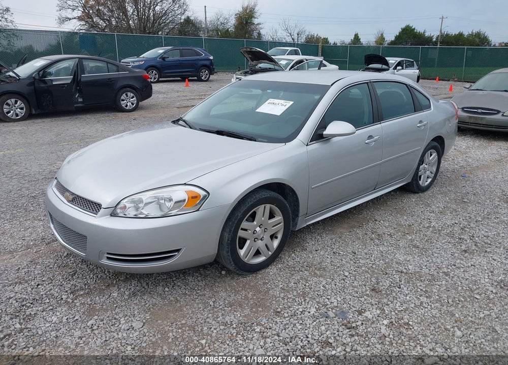 2013 CHEVROLET IMPALA LT VIN: 2G1WG5E33D1120450