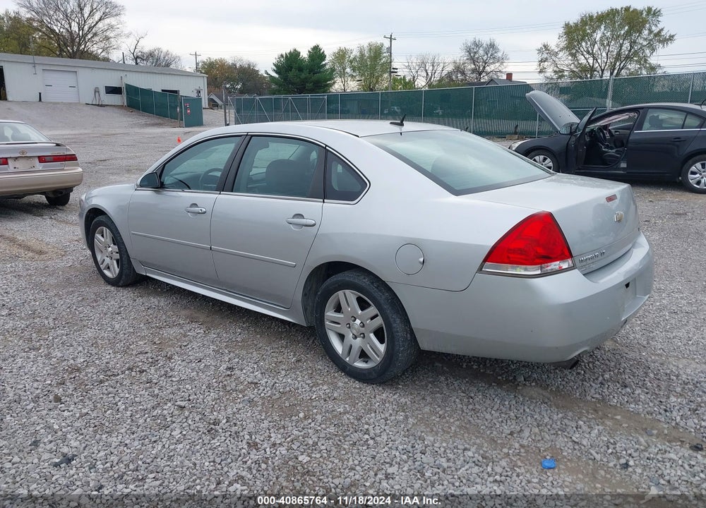 2013 CHEVROLET IMPALA LT VIN: 2G1WG5E33D1120450