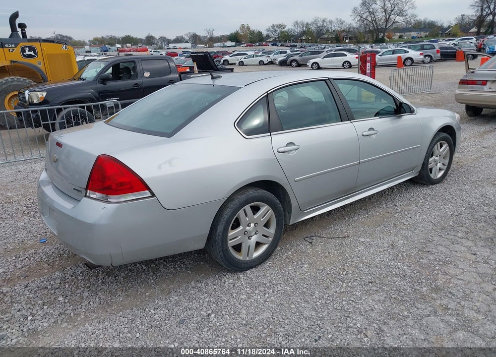 2013 CHEVROLET IMPALA LT VIN: 2G1WG5E33D1120450