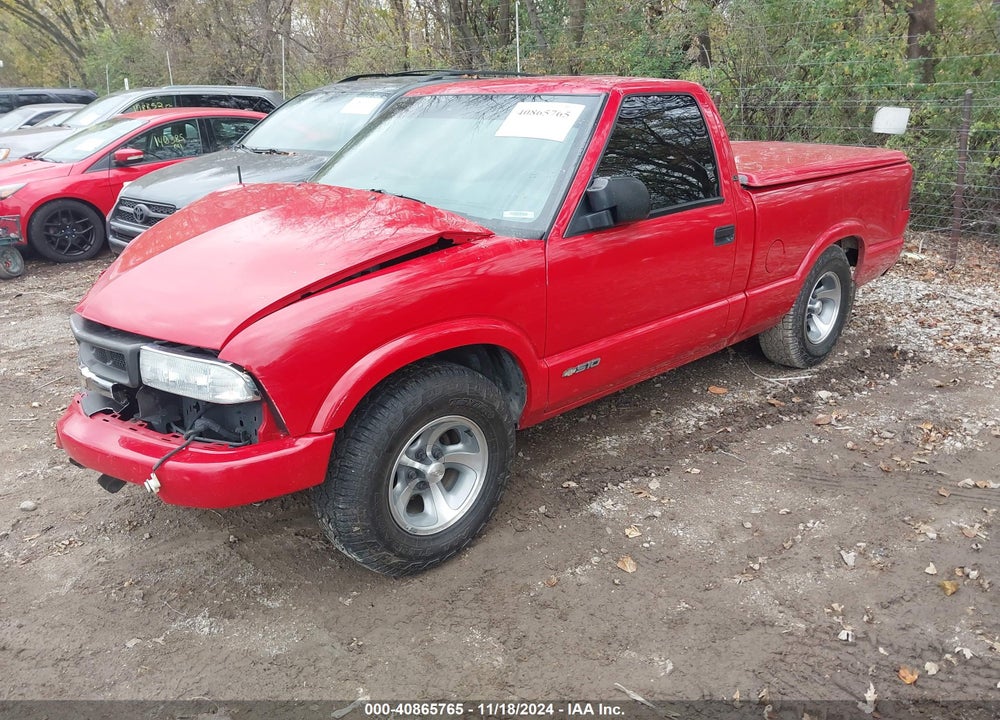 2003 CHEVROLET S-10 LS VIN: 1GCCS14H538104082
