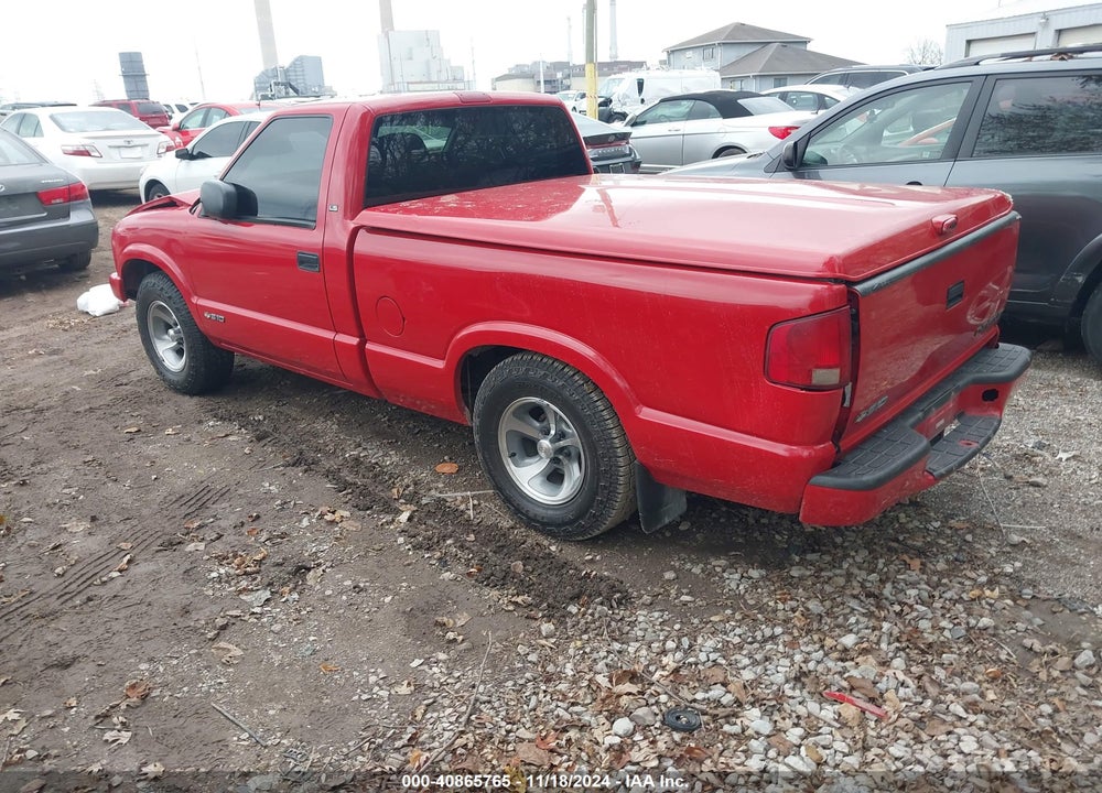 2003 CHEVROLET S-10 LS VIN: 1GCCS14H538104082