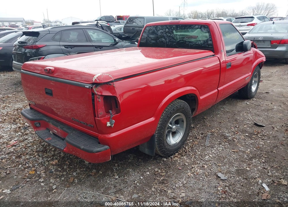2003 CHEVROLET S-10 LS VIN: 1GCCS14H538104082