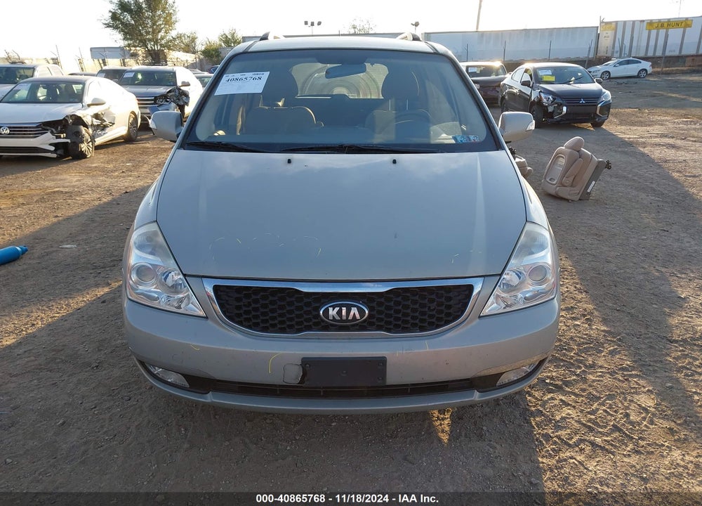 2014 KIA SEDONA LX VIN: KNDMG4C78E6539287
