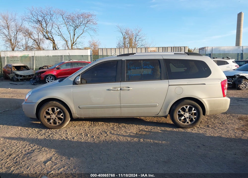 2014 KIA SEDONA LX VIN: KNDMG4C78E6539287
