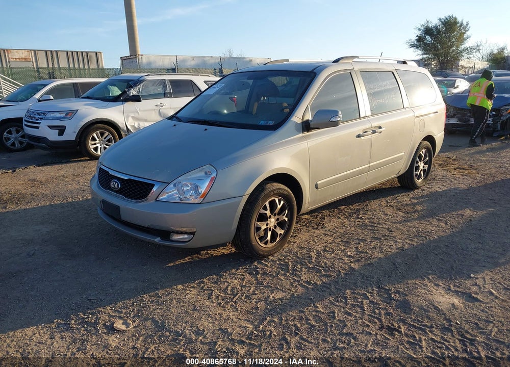 2014 KIA SEDONA LX VIN: KNDMG4C78E6539287