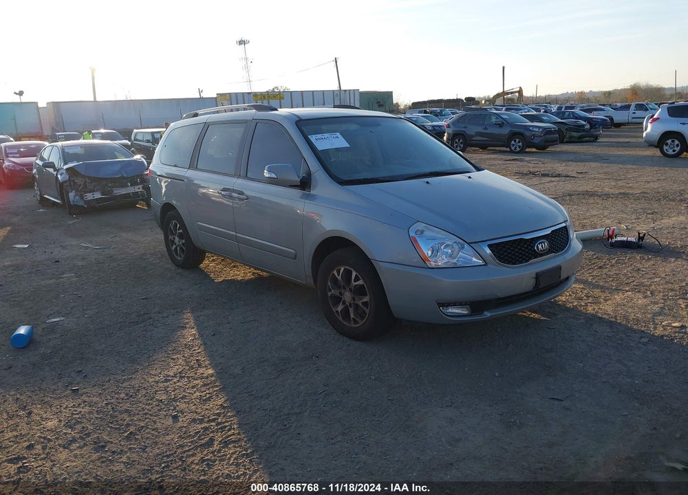 2014 KIA SEDONA LX VIN: KNDMG4C78E6539287