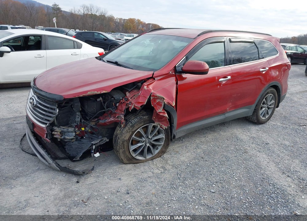2017 HYUNDAI SANTA FE SE VIN: KM8SMDHF9HU165803