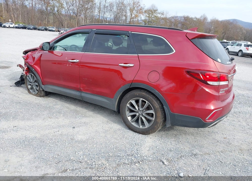 2017 HYUNDAI SANTA FE SE VIN: KM8SMDHF9HU165803