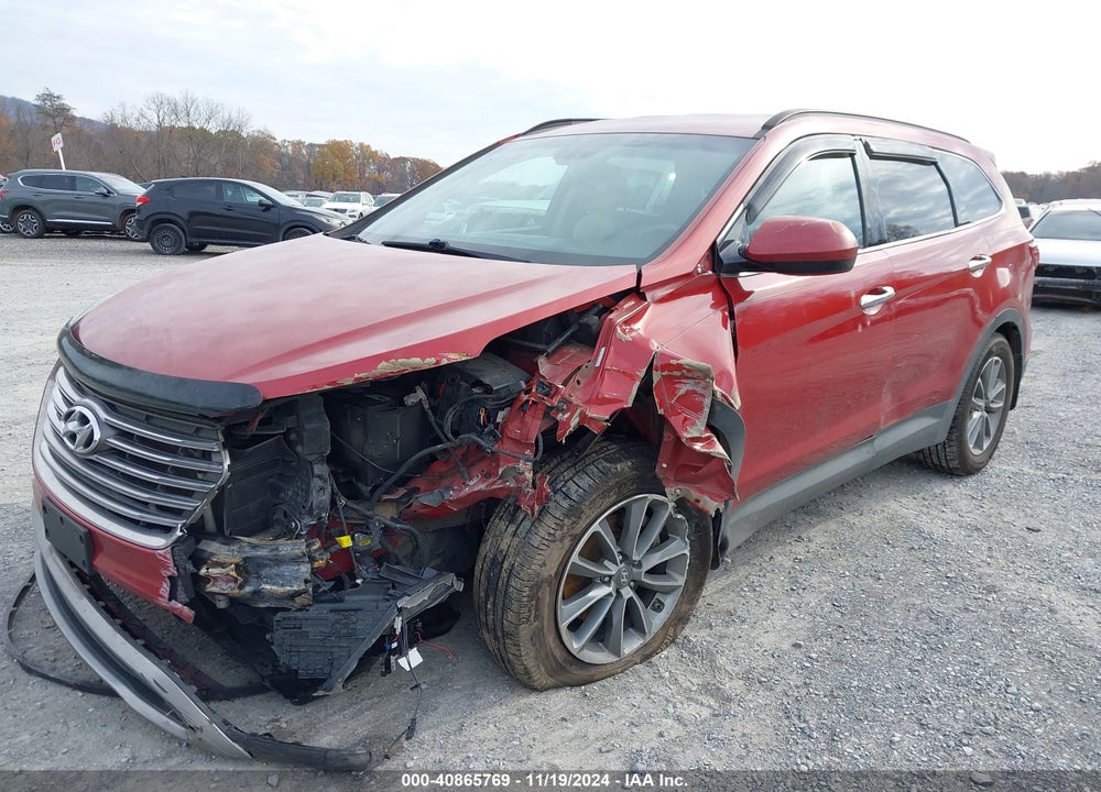 2017 HYUNDAI SANTA FE SE VIN: KM8SMDHF9HU165803