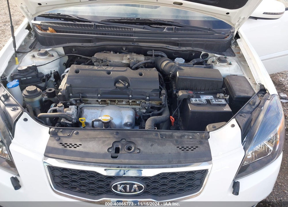 2010 KIA RIO LX VIN: KNADH4A39A6677893