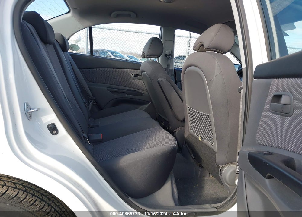 2010 KIA RIO LX VIN: KNADH4A39A6677893