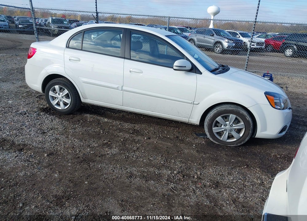 2010 KIA RIO LX VIN: KNADH4A39A6677893