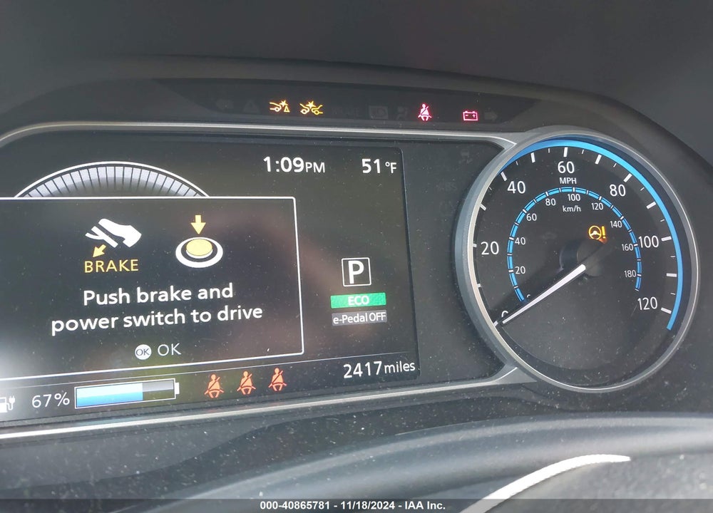 2024 NISSAN LEAF VIN: 1N4CZ1CV1RC554276