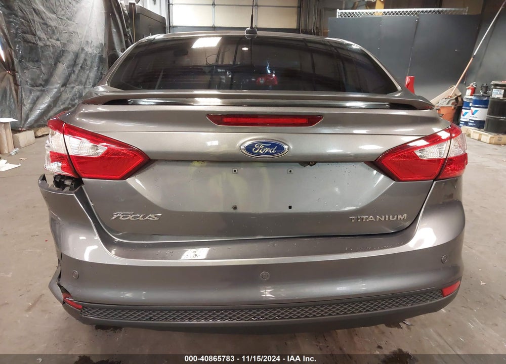 2013 FORD FOCUS TITANIUM VIN: 1FADP3J29DL288092