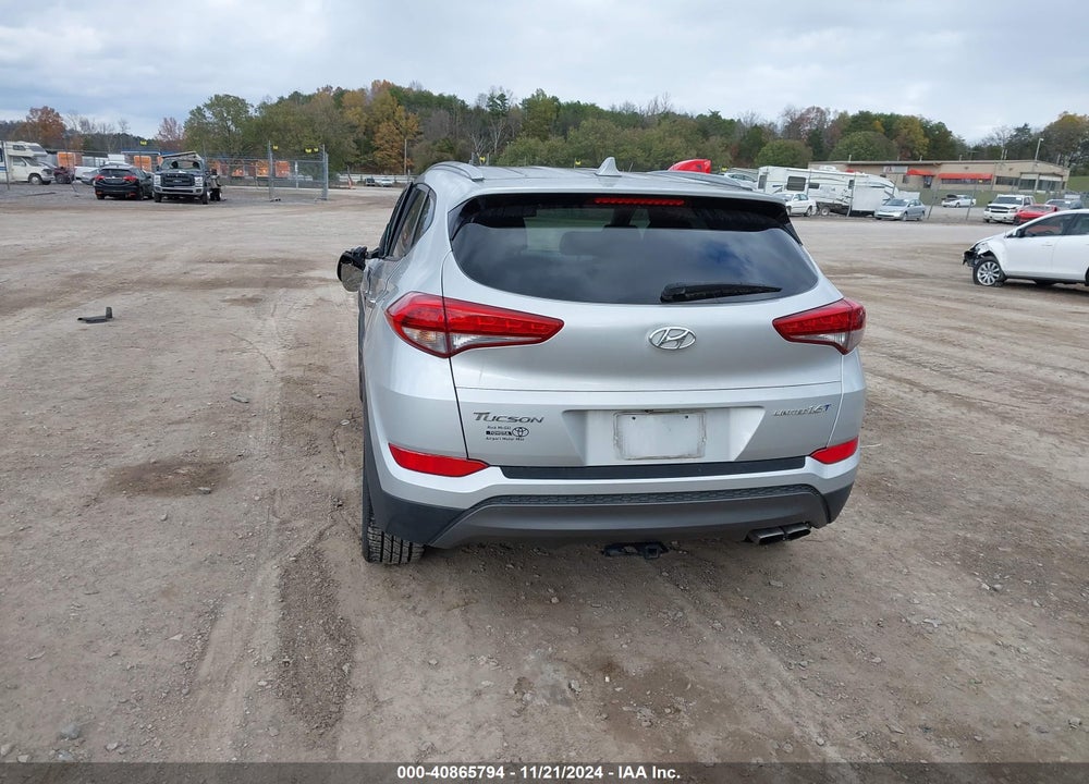 2016 HYUNDAI TUCSON LIMITED VIN: KM8J33A26GU149525