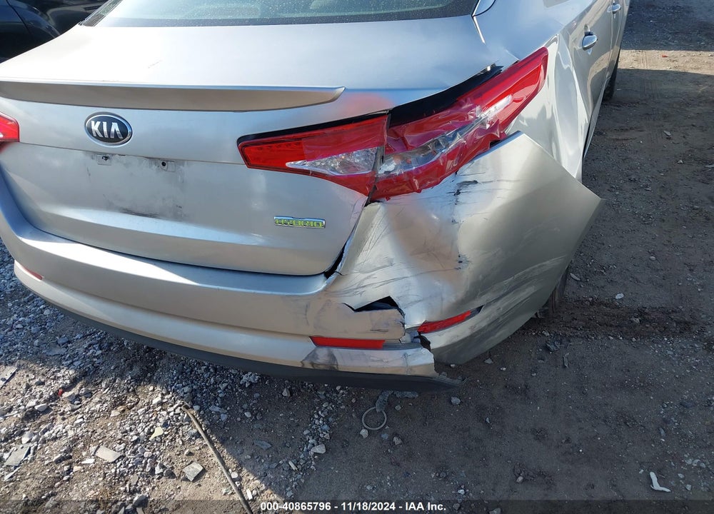 2012 KIA OPTIMA HYBRID EX VIN: KNAGM4AD9C5021980
