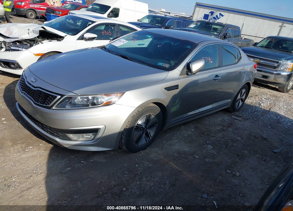 2012 KIA OPTIMA HYBRID EX VIN: KNAGM4AD9C5021980