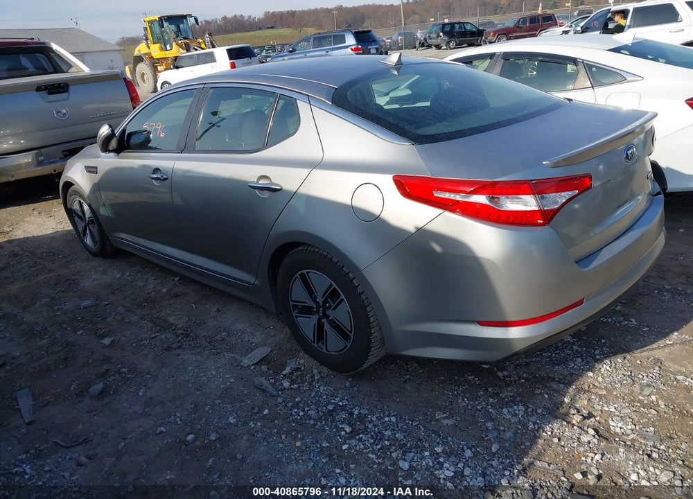 2012 KIA OPTIMA HYBRID EX VIN: KNAGM4AD9C5021980