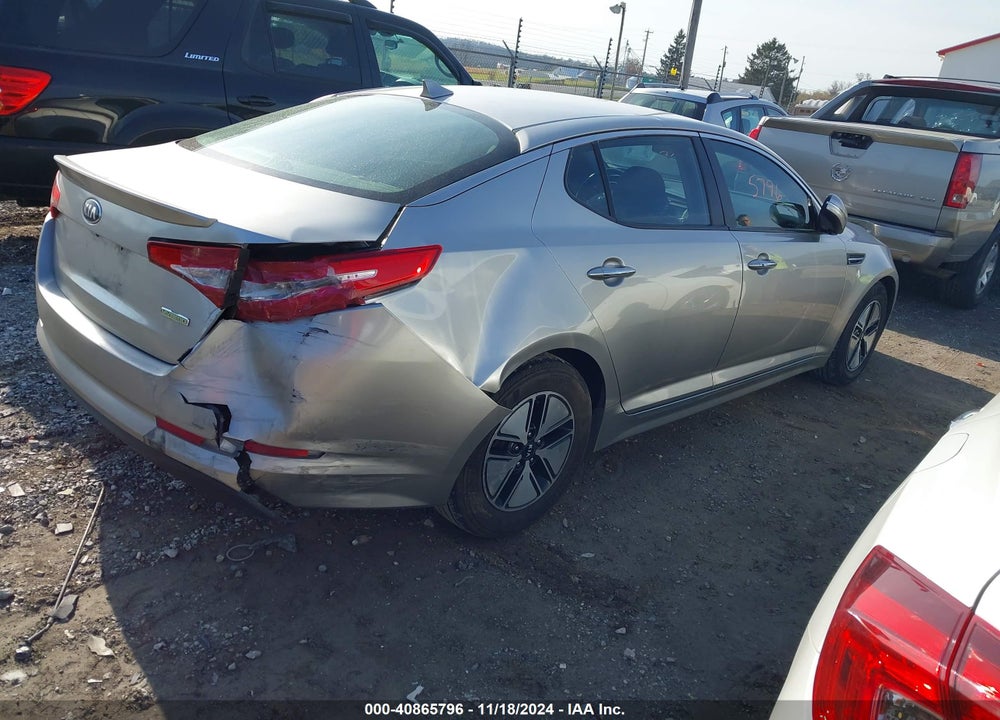 2012 KIA OPTIMA HYBRID EX VIN: KNAGM4AD9C5021980