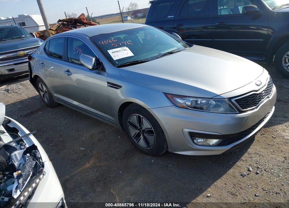2012 KIA OPTIMA HYBRID EX VIN: KNAGM4AD9C5021980
