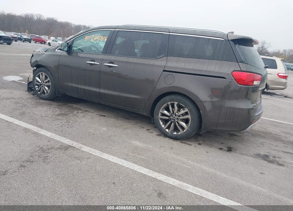 2015 KIA SEDONA SX LUXURY VIN: KNDME5C13F6038252