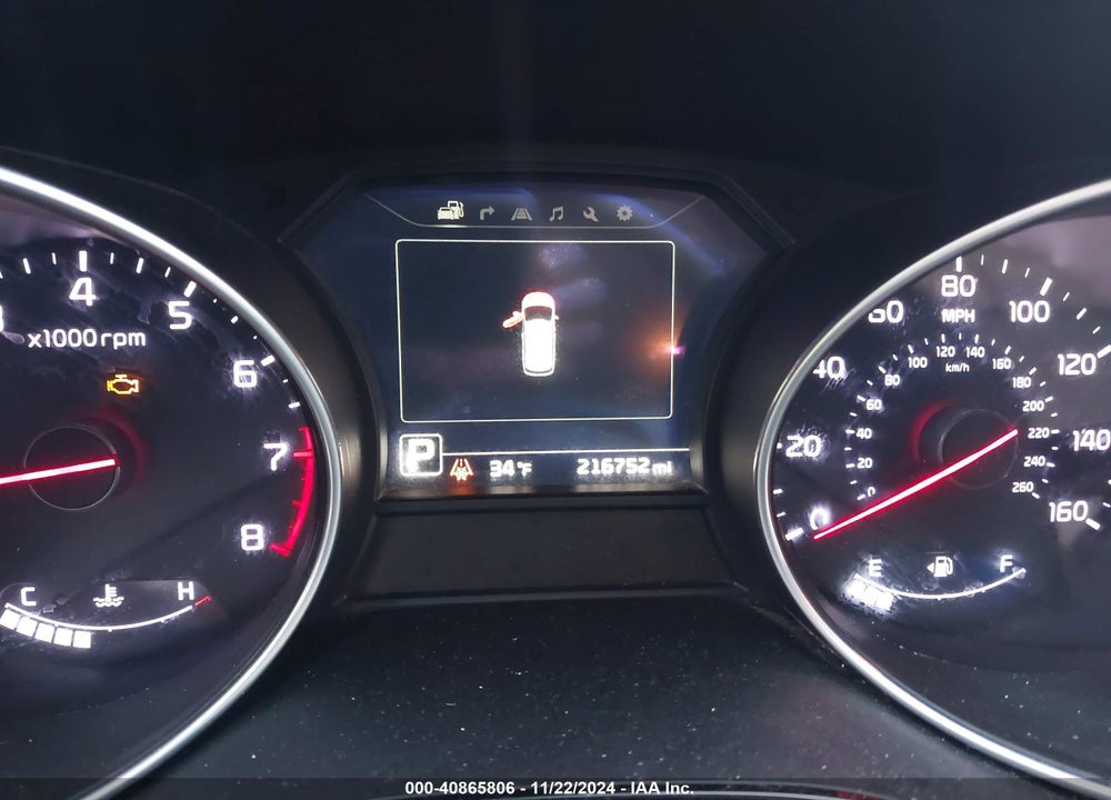 2015 KIA SEDONA SX LUXURY VIN: KNDME5C13F6038252