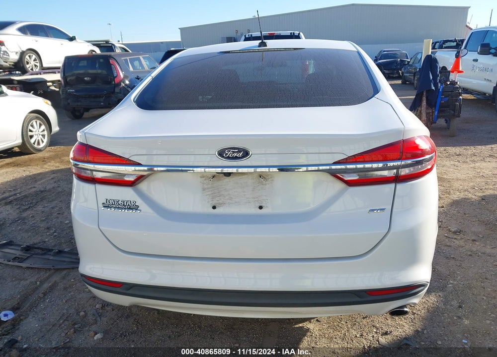 2017 FORD FUSION SE VIN: 3FA6P0H72HR146831