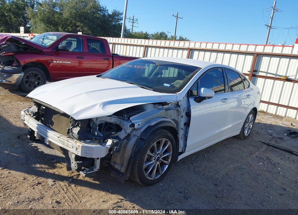 2017 FORD FUSION SE VIN: 3FA6P0H72HR146831