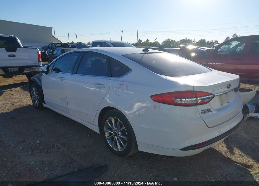 2017 FORD FUSION SE VIN: 3FA6P0H72HR146831