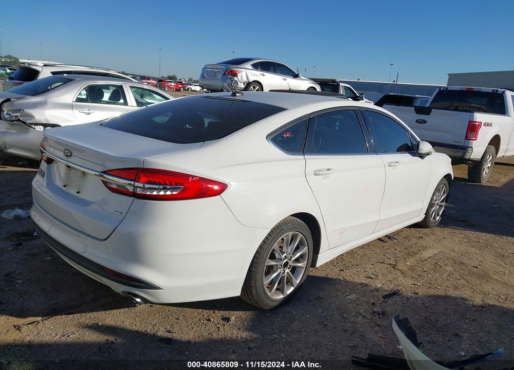 2017 FORD FUSION SE VIN: 3FA6P0H72HR146831