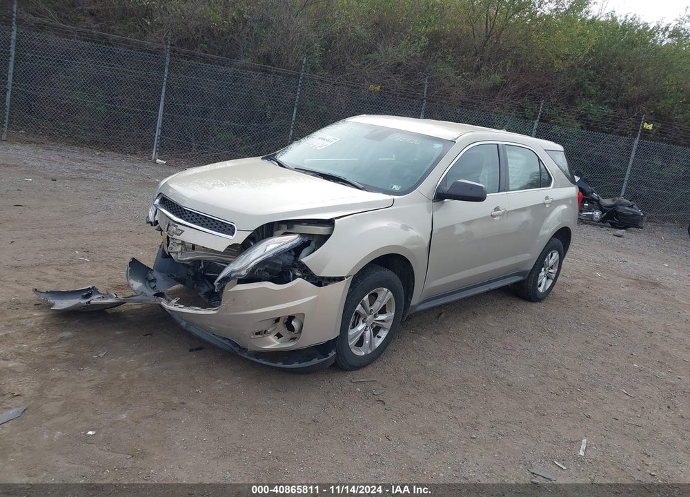 2012 CHEVROLET EQUINOX LS VIN: 2GNFLCEKXC6126706