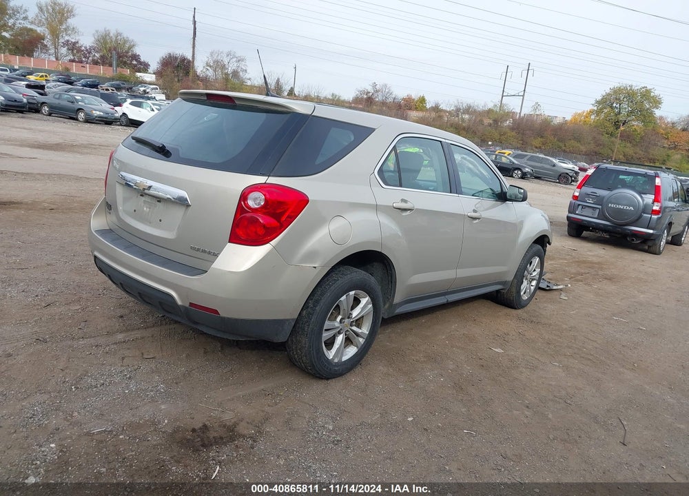2012 CHEVROLET EQUINOX LS VIN: 2GNFLCEKXC6126706