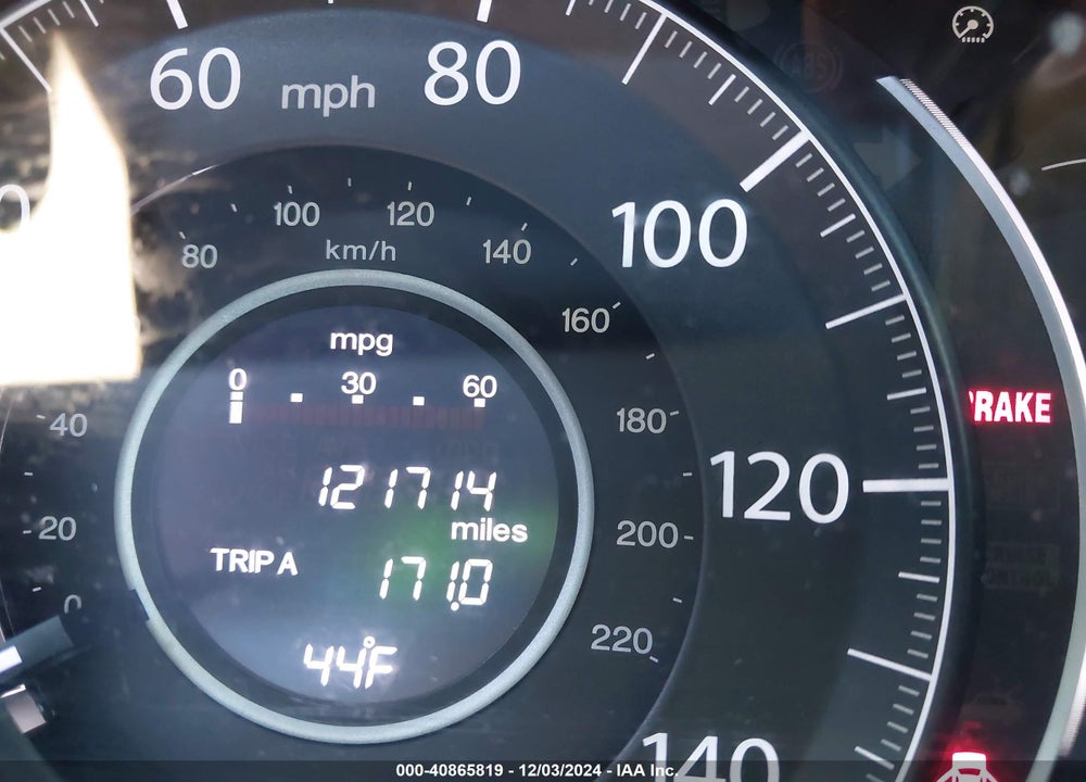 2014 HONDA CR-V EX-L VIN: 2HKRM3H72EH539549
