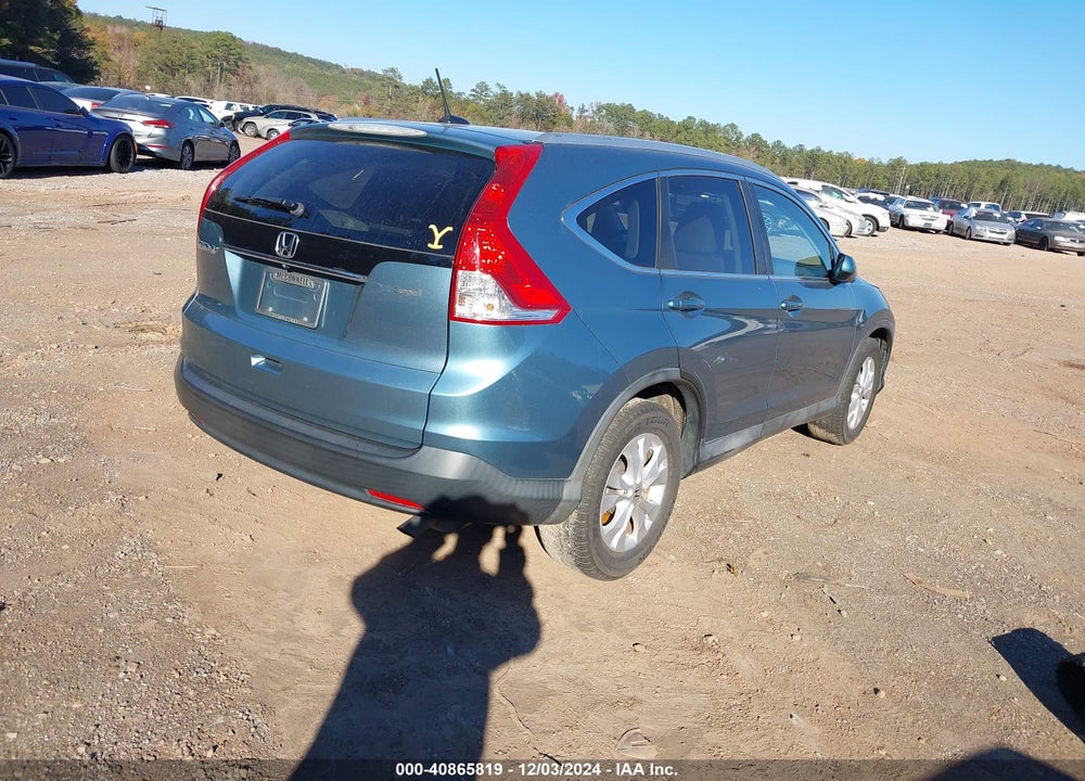 2014 HONDA CR-V EX-L VIN: 2HKRM3H72EH539549