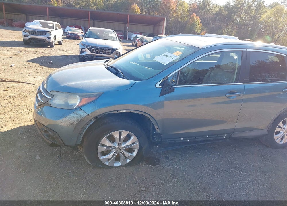 2014 HONDA CR-V EX-L VIN: 2HKRM3H72EH539549
