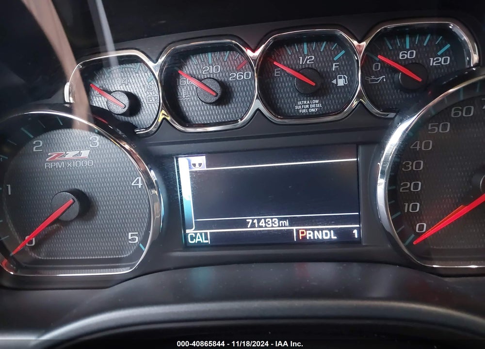 2018 CHEVROLET SILVERADO 2500HD LTZ VIN: 1GC1KWEYXJF221491