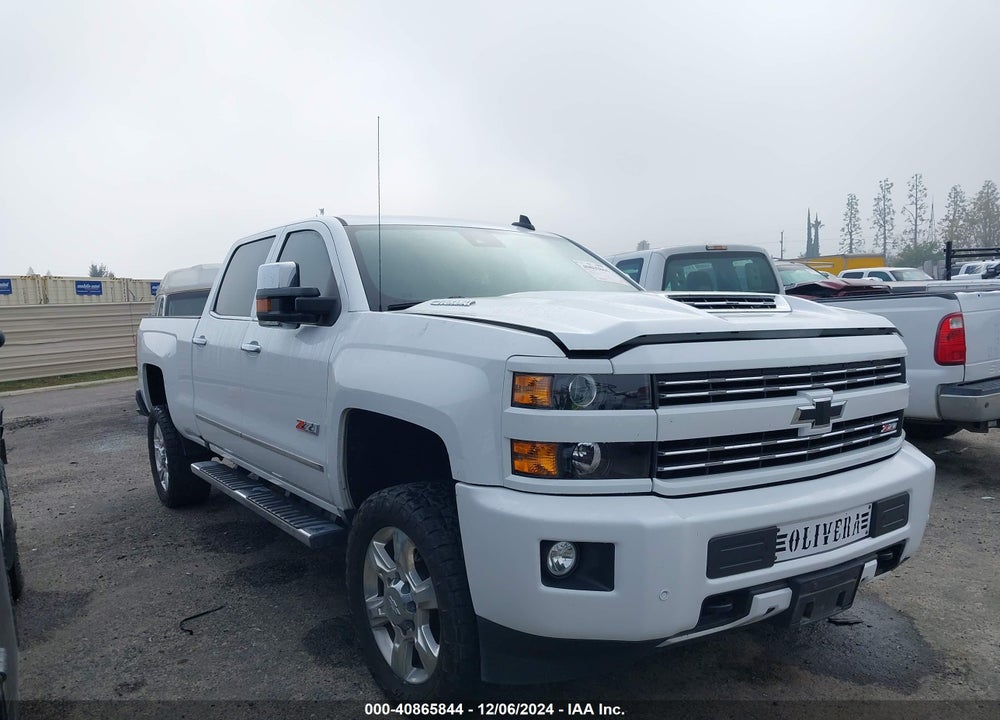2018 CHEVROLET SILVERADO 2500HD LTZ VIN: 1GC1KWEYXJF221491