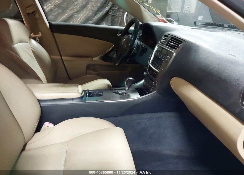 2008 LEXUS IS 250 VIN: JTHBK262085057920