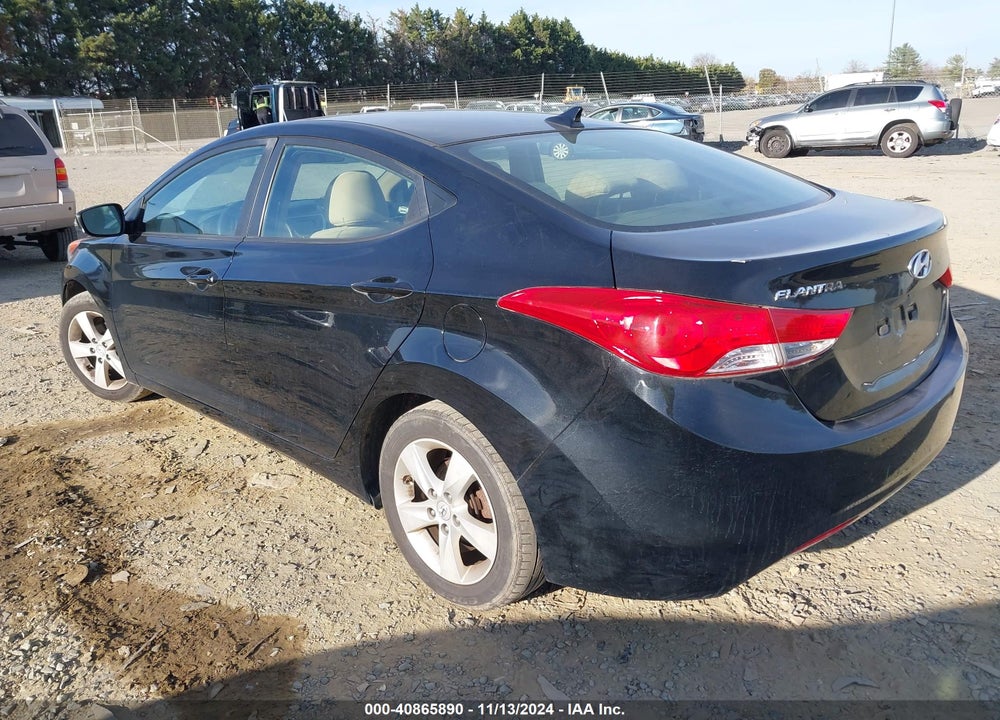 2011 HYUNDAI ELANTRA GLS VIN: 5NPDH4AE3BH044382
