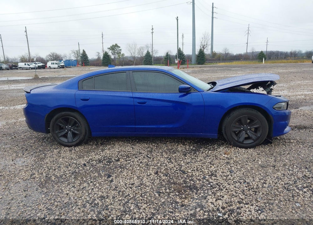 2018 DODGE CHARGER SXT PLUS VIN: 2C3CDXHG7JH246895