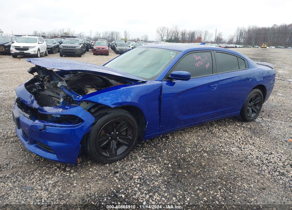 2018 DODGE CHARGER SXT PLUS VIN: 2C3CDXHG7JH246895